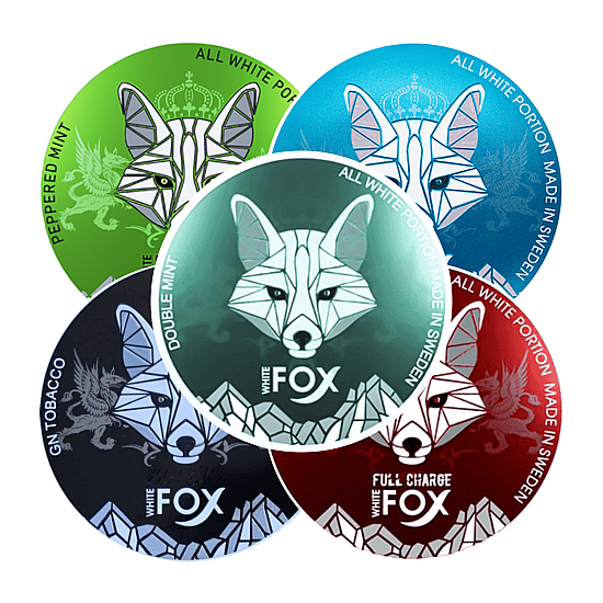 All white Fox Snus Met Korting All white Fox Snus Met Korting