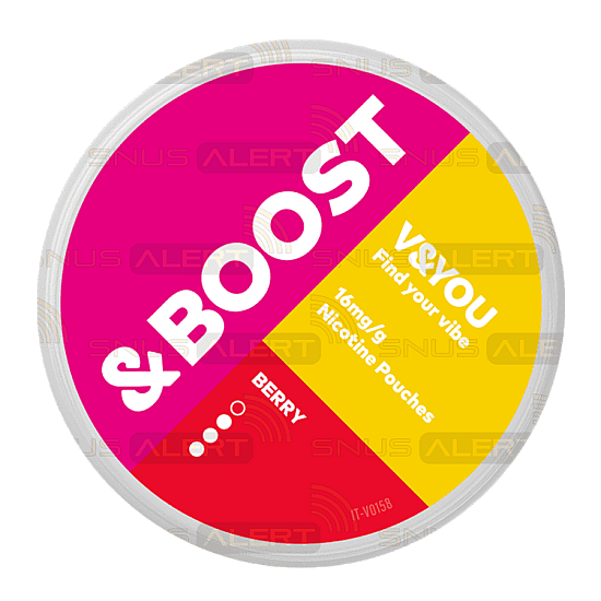 &Boost Berry 16 mg/g &Boost Berry 16 mg/g