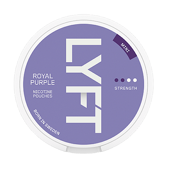 Buy Lyft Royal Purple Mint Nicotine Pouches Royal Purple Mint 8 mg/g